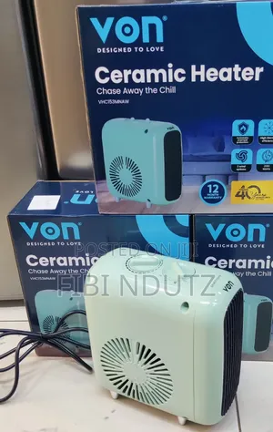 VON 1500watts Ceramic Heater/Ceramic Heater With 2 Settings