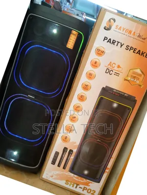 Sayona Party Speaker SHT-P02 AC/Dc 12000 Watts