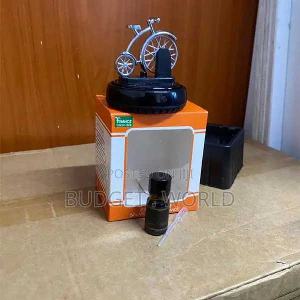 Pirate Solar Powered Rotating Car Fragrance With Essential Oils