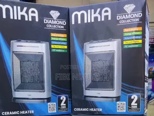 New Mika Ceramic Heater 750W – 1500W – (MH201)/Heater With 2 Settings