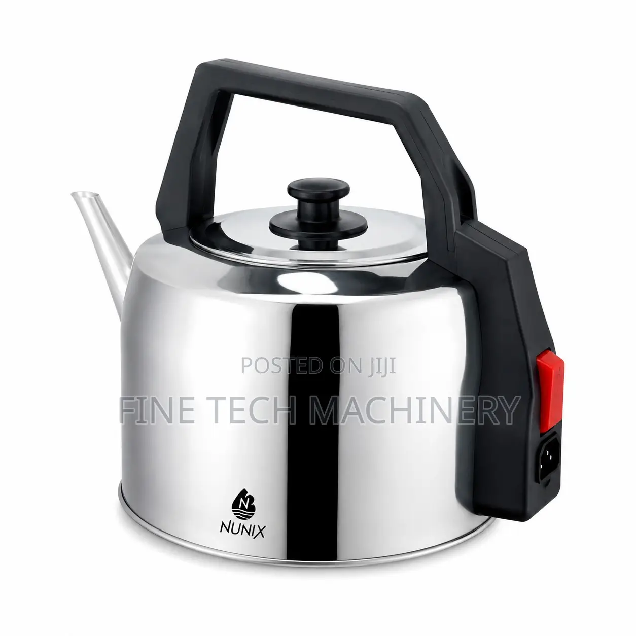 Nunix Cordless Stainless Steel Electric Kettle 5.7litres