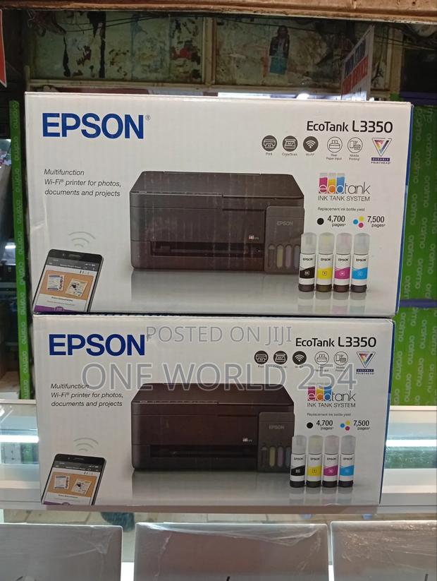 Epson EcoTank L3350 Wi-Fi All-in-One Printer - thumbnail 3