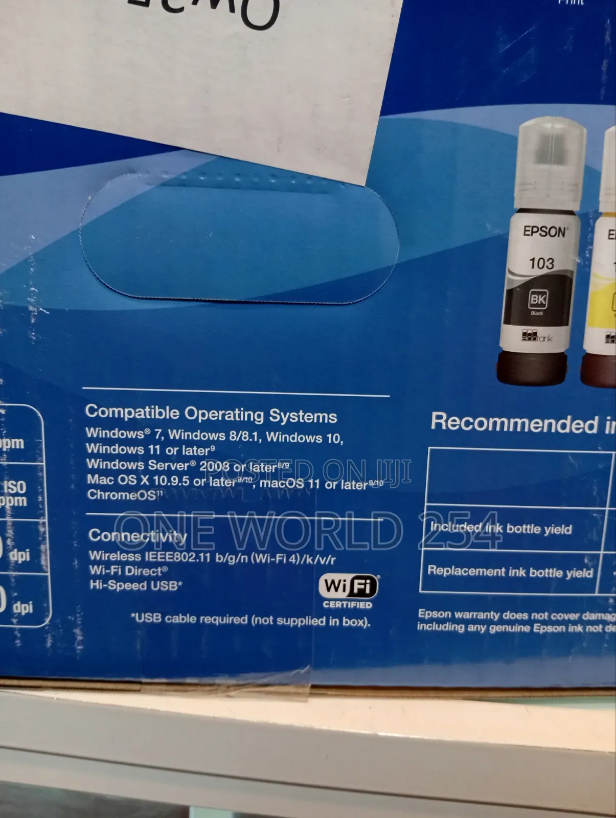 Epson EcoTank L3350 Wi-Fi All-in-One Printer