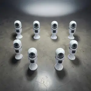 Best Prices 360° Pan Tilt PTZ Rotating Dual Lens Wifi Bulb Cameras