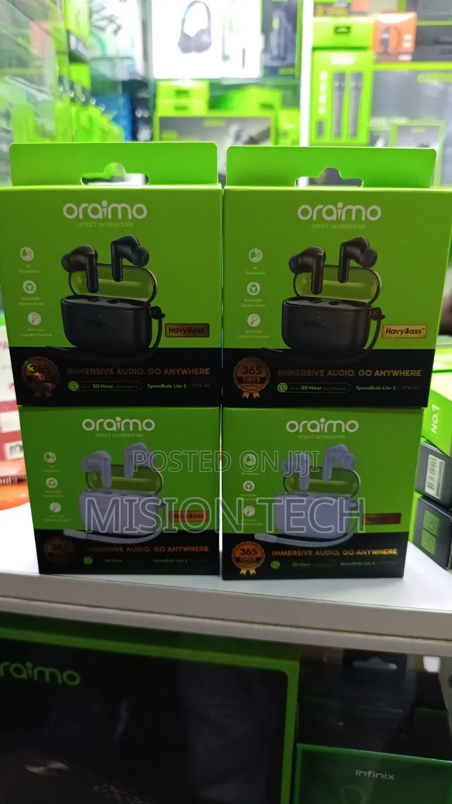 Oraimo Spacebuds Lite 2 
 