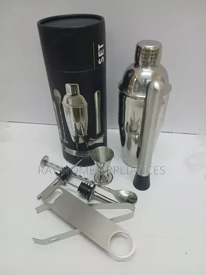 8 Pieces Set COCKTAIL SHAKER With 750ml Shaker