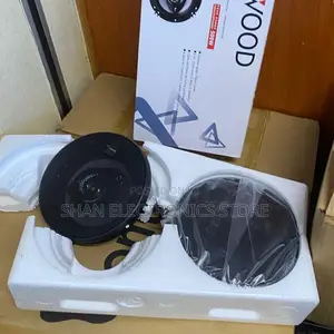 6x6 Pair Kenwood 500w 6 Inch 3 Way KFC-1658 Flush Mount Car Speaker