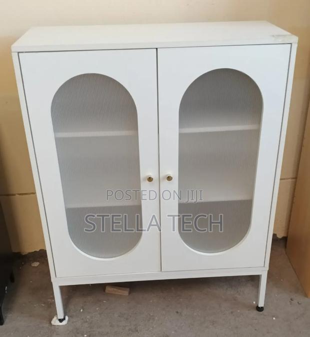 Imported Modern Shoe Storage With Glass Door - thumbnail 2