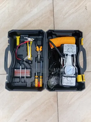 Professional 2-Cylinder Portable Air Compressor