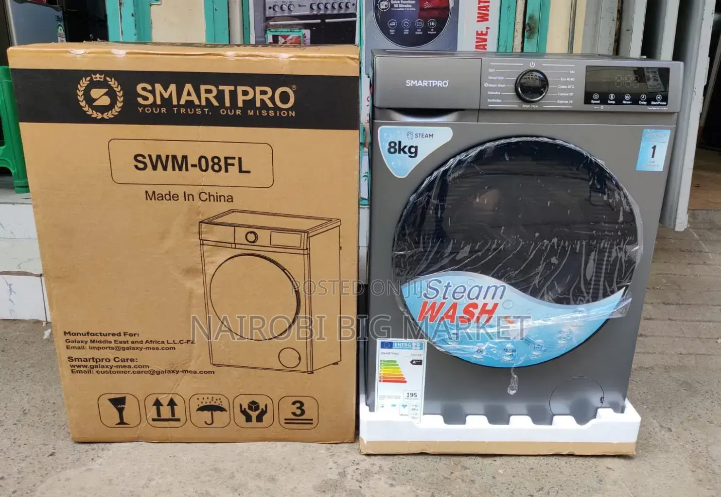 8kgs Front Load Smartpro Washing Machine
