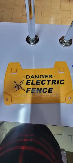 Electric Fence Warning Signs