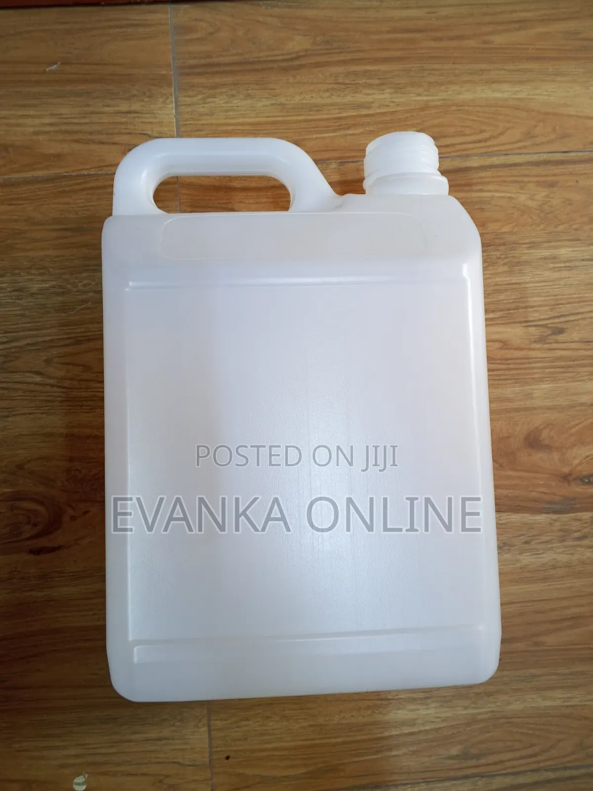5 Litre Plastic Jerrican - 10pcs