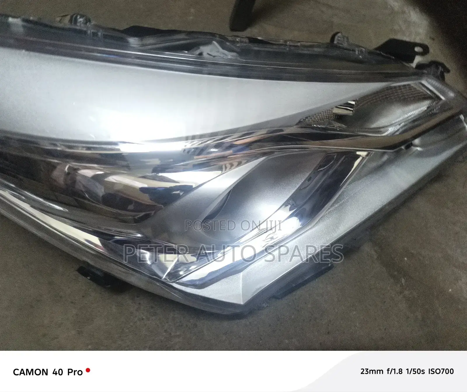 Vitz 2017 Headlamp