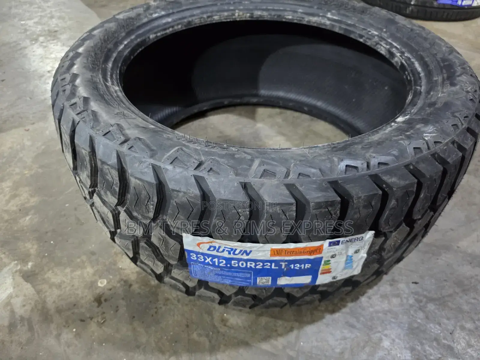 33 X12.50 R22 Durun Tires (Mud Terrain)
