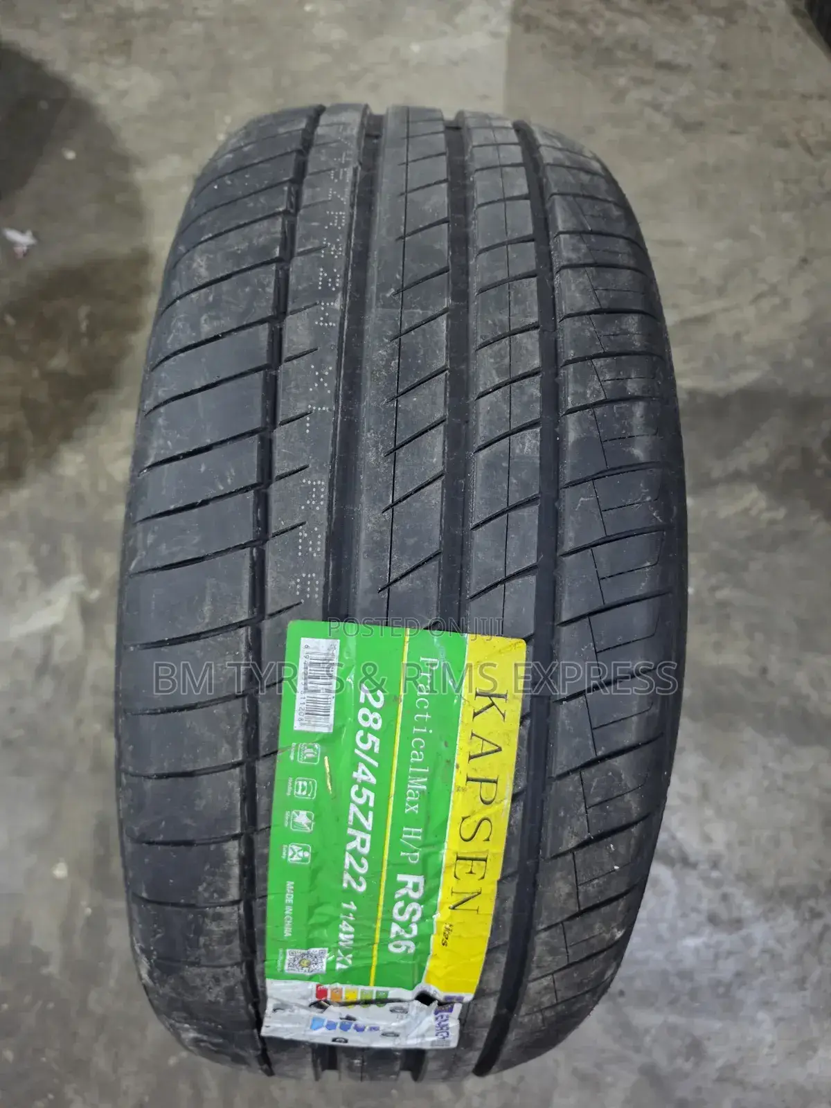 285 /45 R22 Kapsen Tires (Highway)