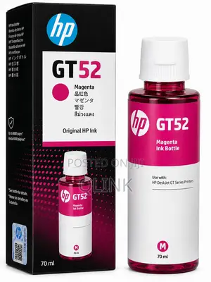 HP Gt52 Magenta Original Ink Bottle - M0h55ae