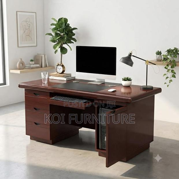 Office Desk; 1.2 Meters Executive Focus- Ideal Desk - thumbnail 2
