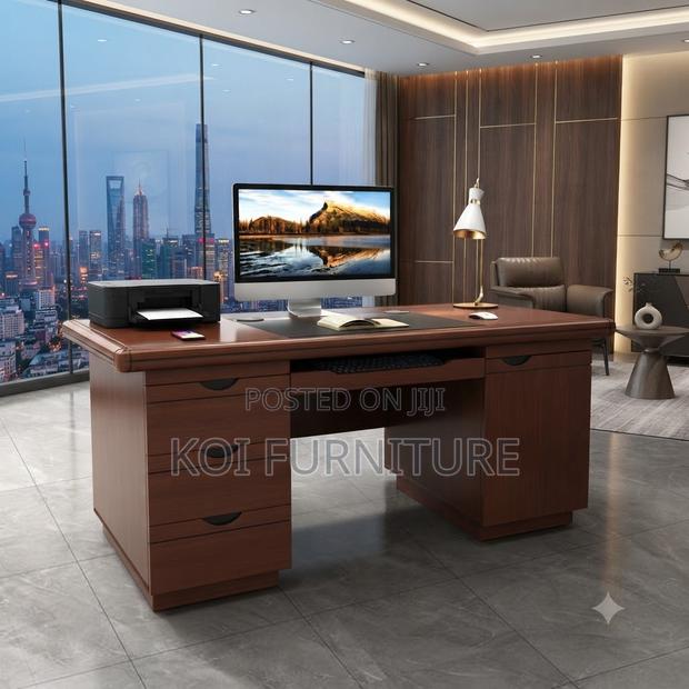Office Desk; 1.2 Meters Executive Focus- Ideal Desk - thumbnail 3