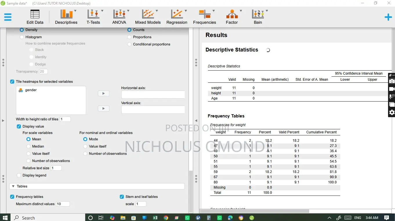 Professional Data Analysis | SPSS | R | Python