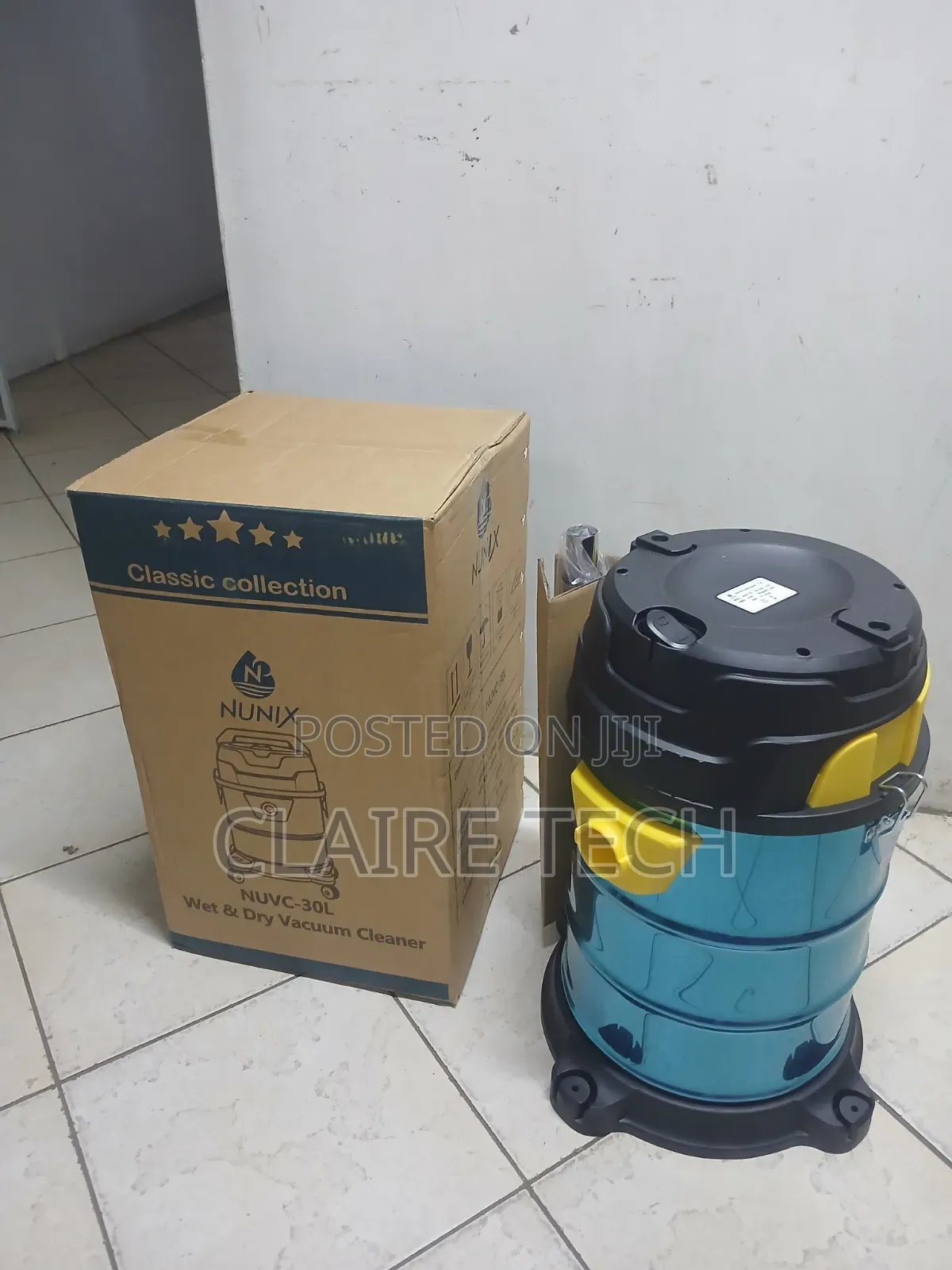 Nunix 30L Multi-Function Wet Dry Vacuum Cleaner – Large Capacity