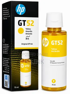 HP Gt52 Yellow Original Ink Bottle - M0h56ae