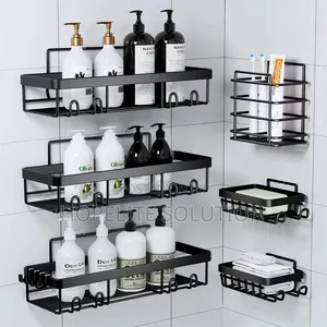 6-PC Shower Caddy - Spacious Bathroom Shower Organizers
