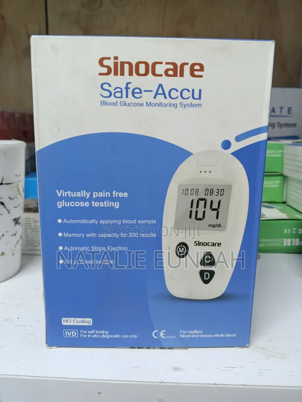 Sinocare Glucometer Machine