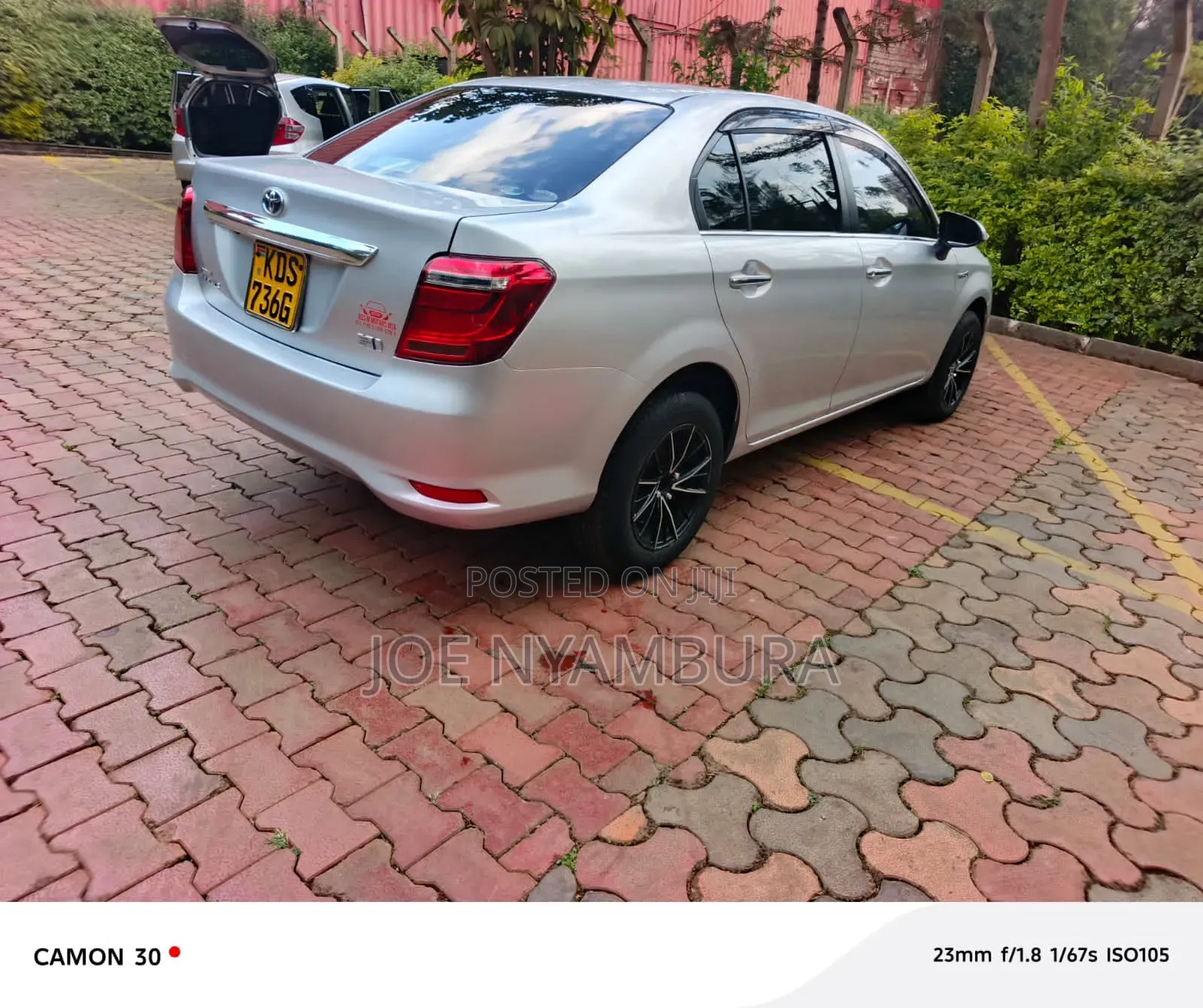 Toyota Axio 2017 Silver