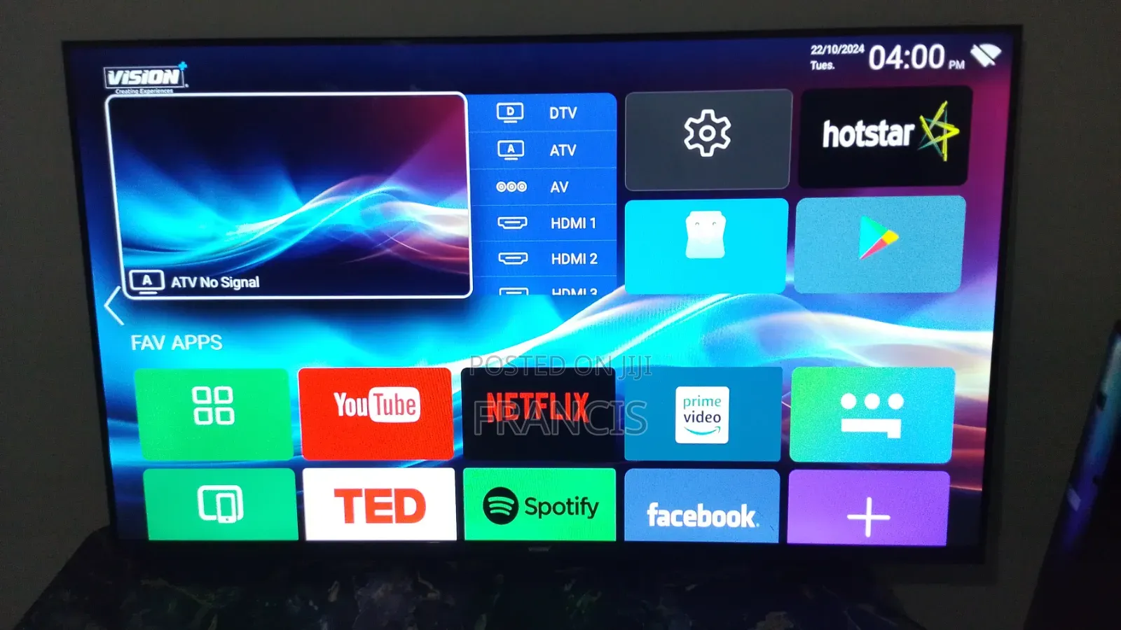 Slightly Used Vision Plus 43 Inches
