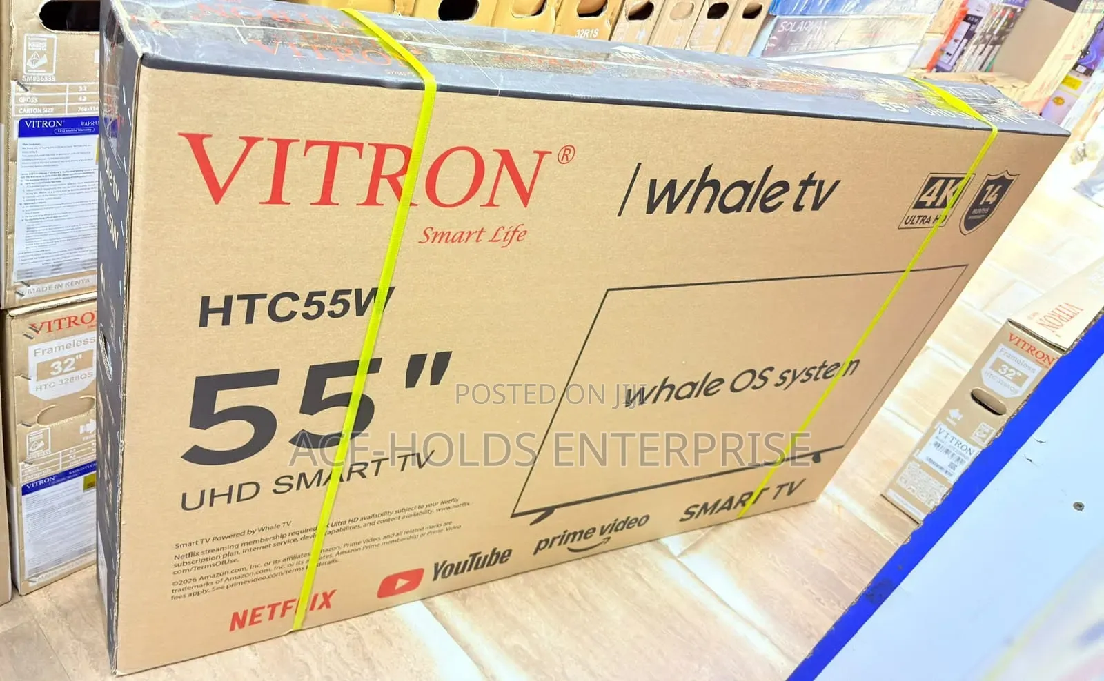 HTC55W - Vitron 55" Whale Smart Os - Frameless