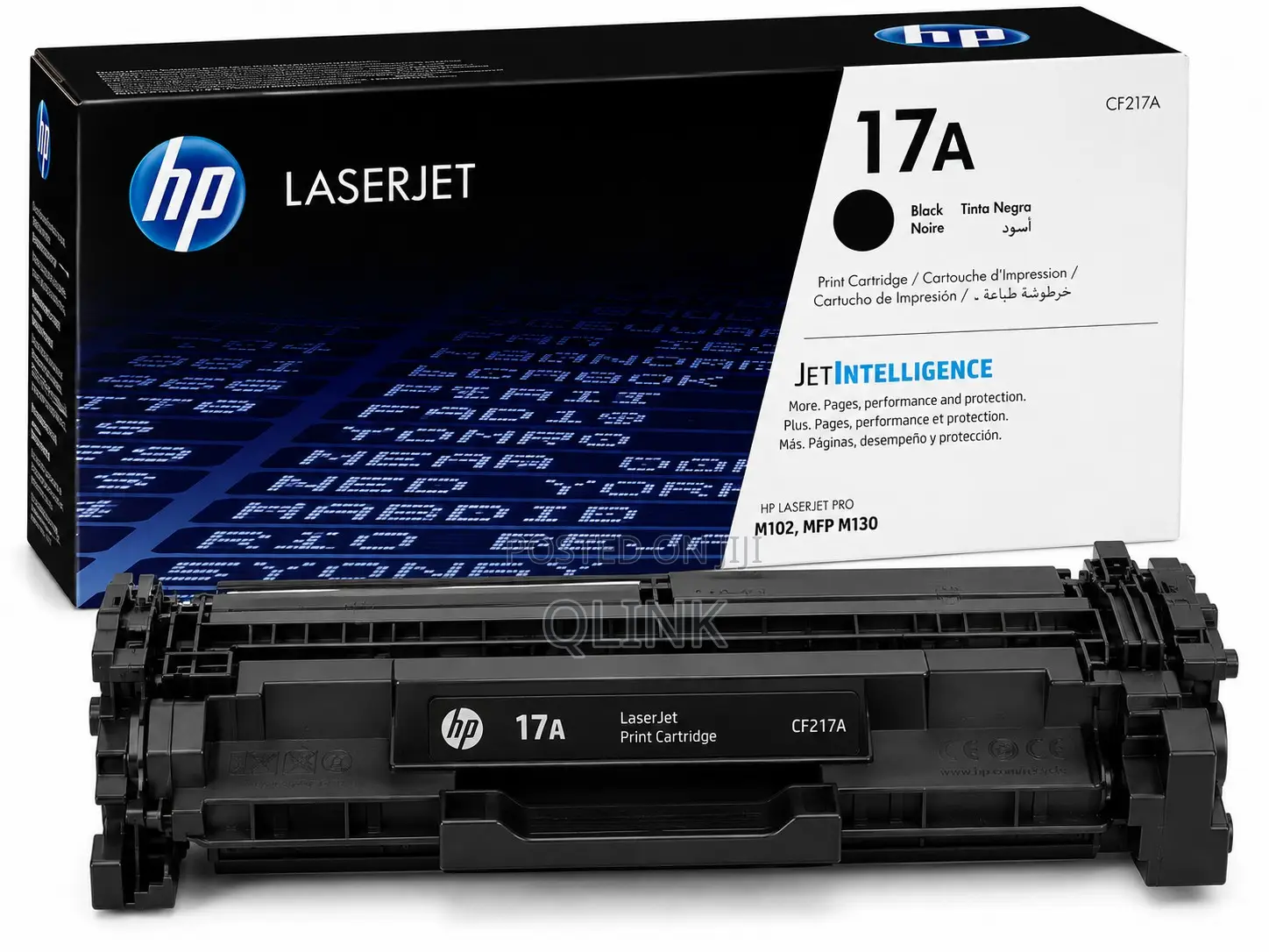 HP 17A Black Original LaserJet Toner Cartridge - CF217A
