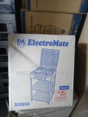 ElectroMate 3 Gas + 1 Electric Standing Cooker With Storage Rack