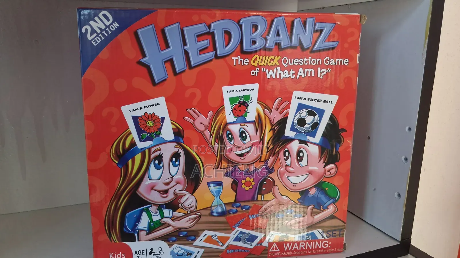 Headbanz -the Quick Question for "What Am I "