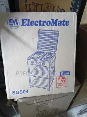 ElectroMate 3+1 Standing Cooker – Gas Burners Electric Hot Plate