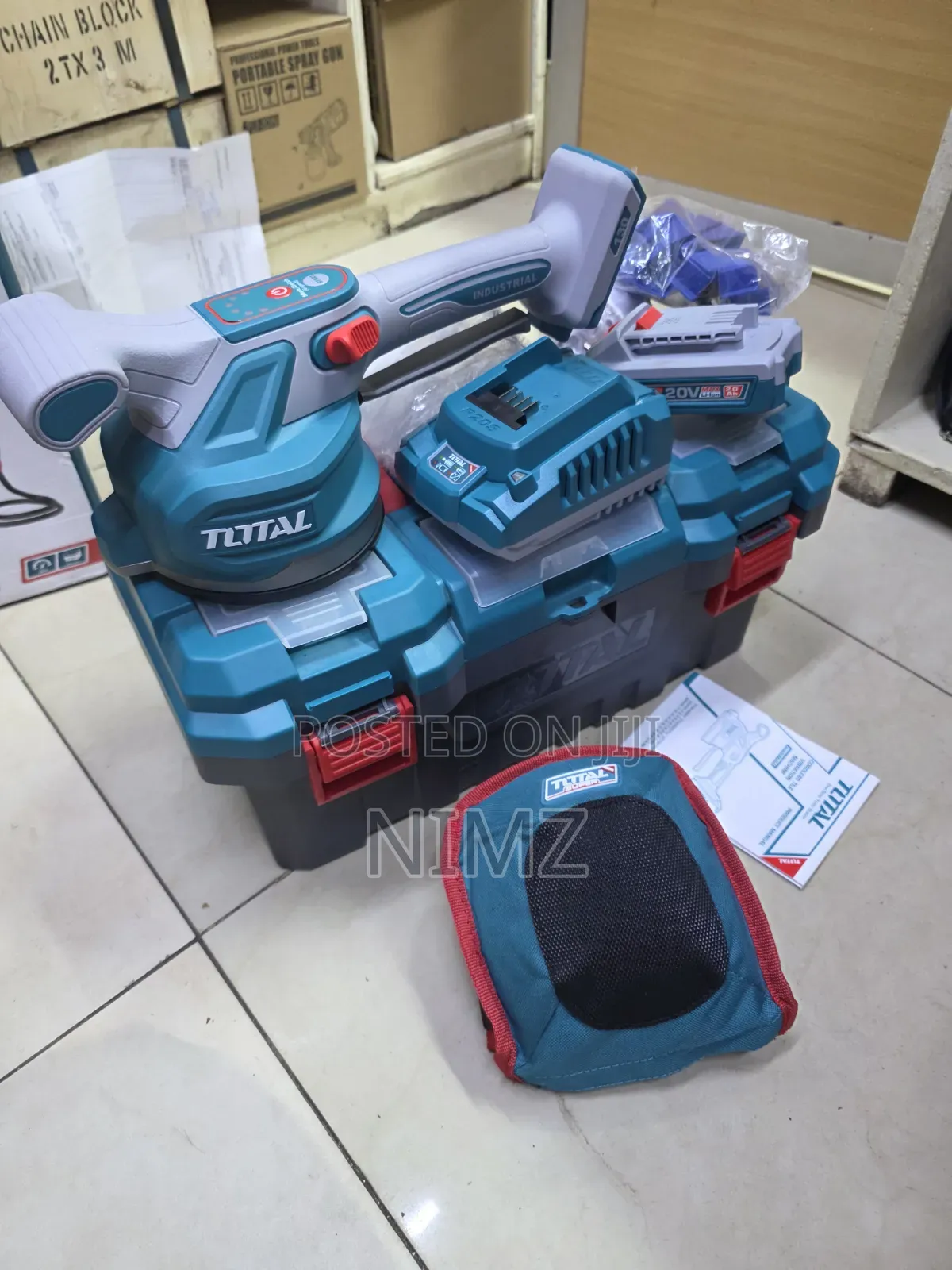Total Tile Vibrator Cordless