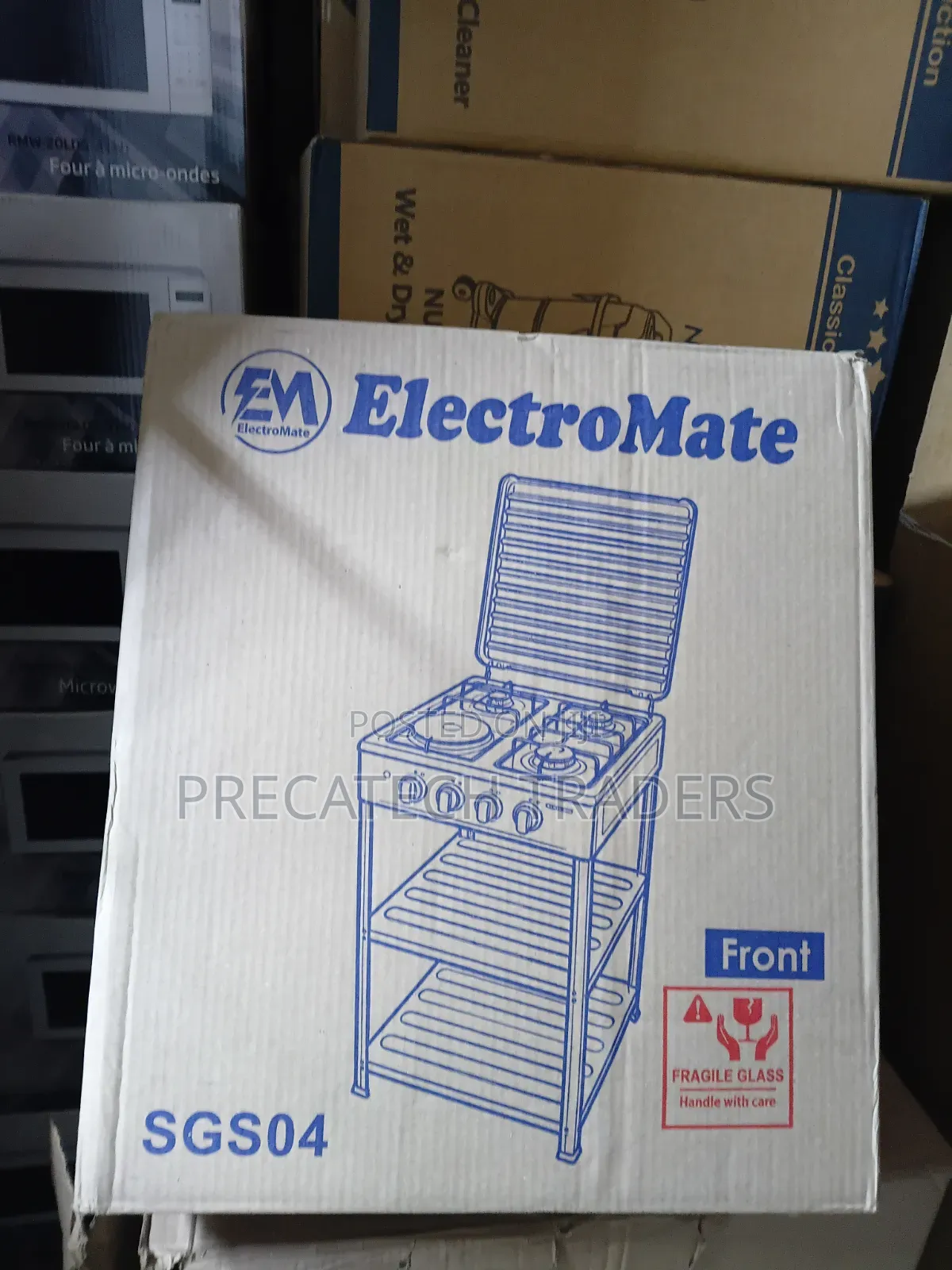 ElectroMate 3 Gas 1 Electric Cooker – Durable Kitchen Appliance