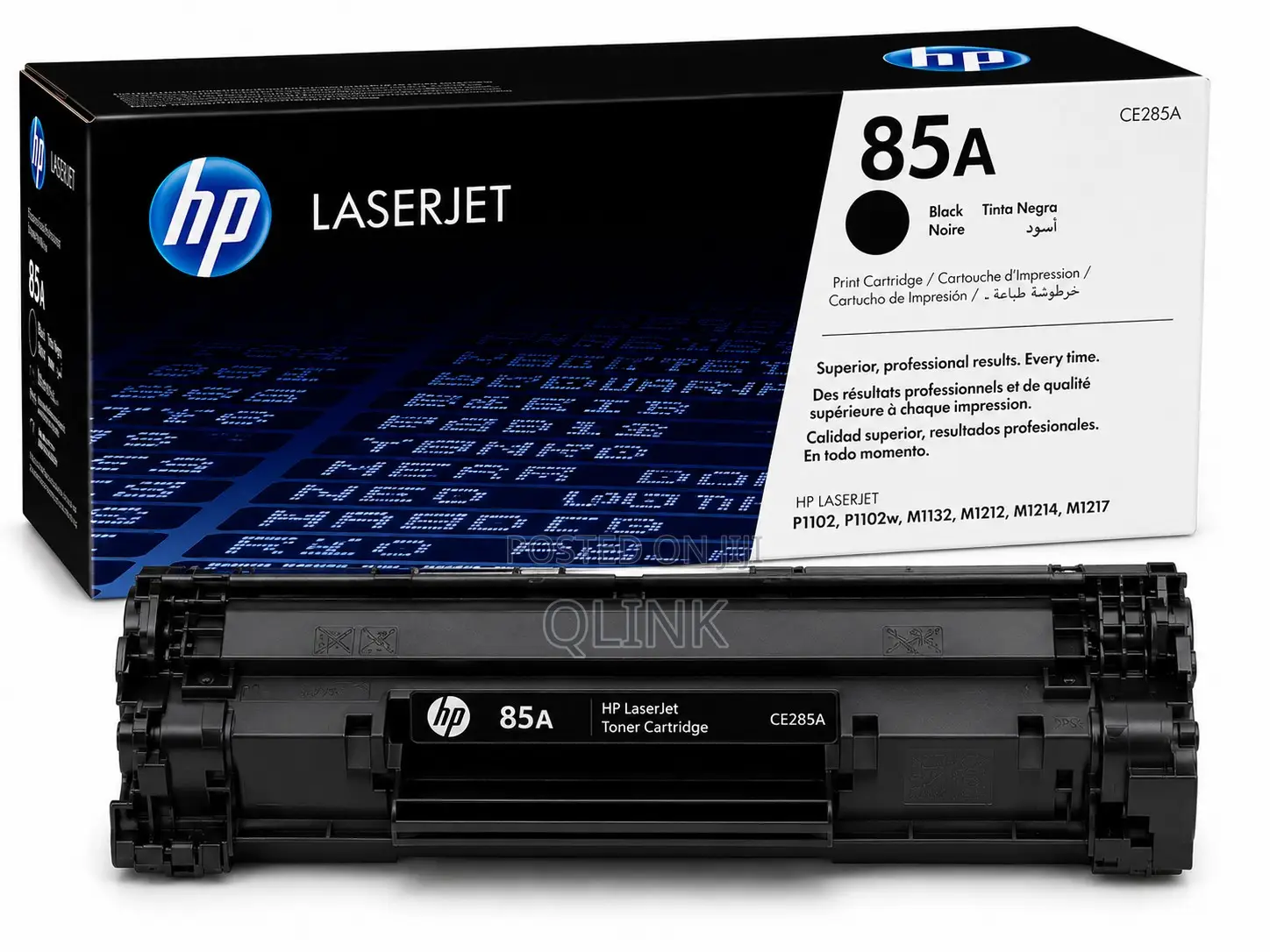 HP 85A Black Original LaserJet Toner Cartridge - CE285A