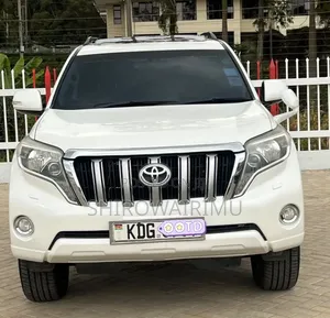 Toyota Land Cruiser Prado 2014 Ivory