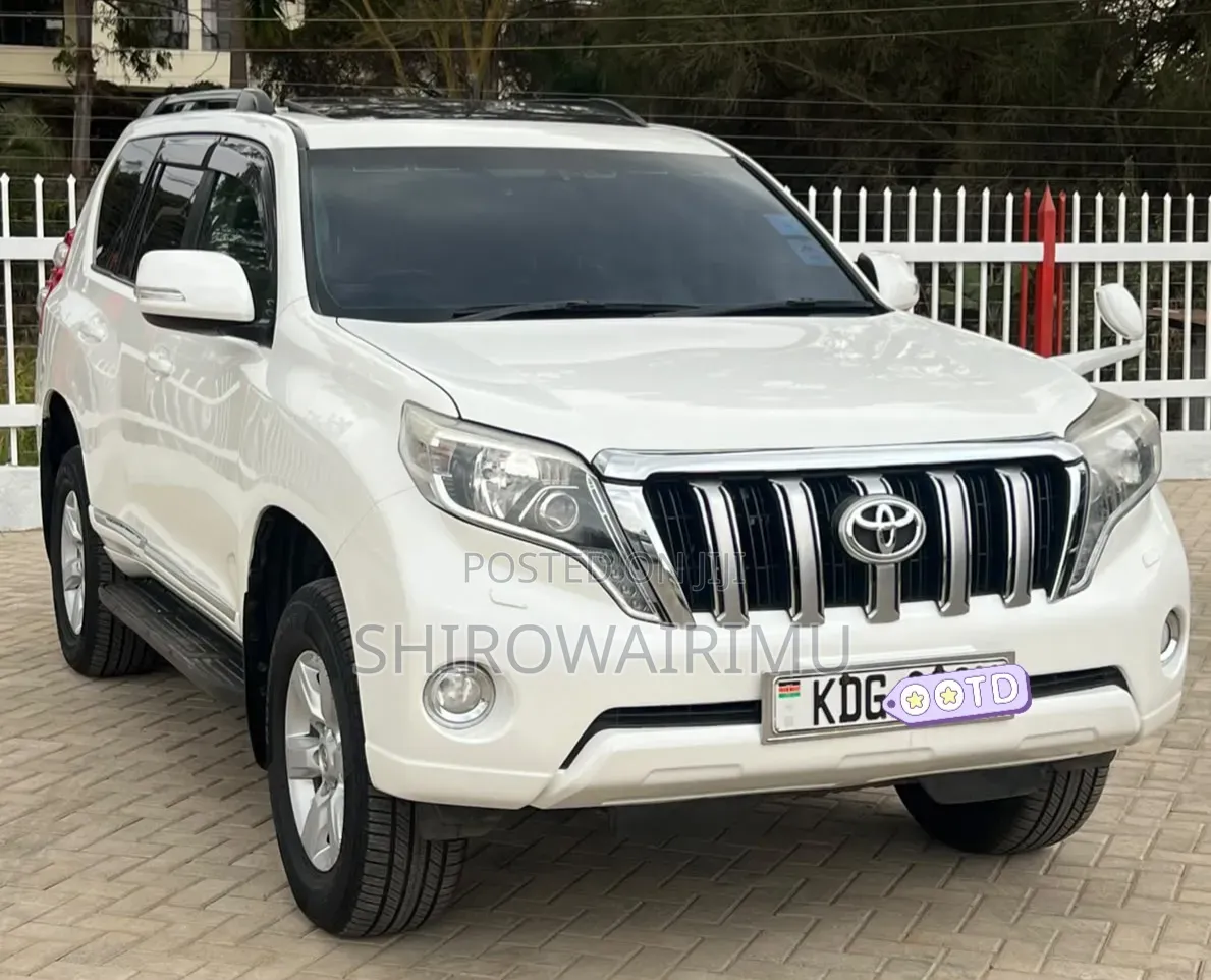 Toyota Land Cruiser Prado 2014 Ivory