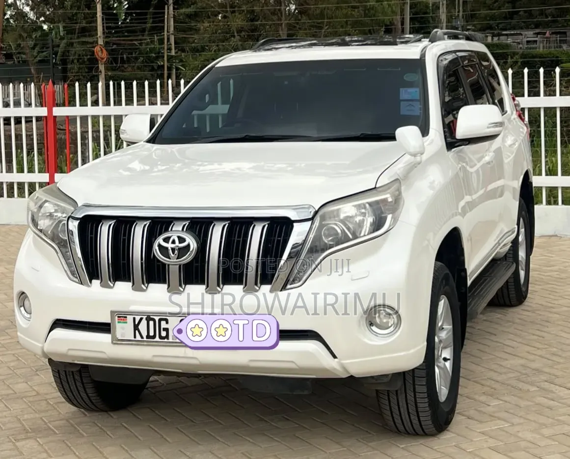 Toyota Land Cruiser Prado 2014 Ivory