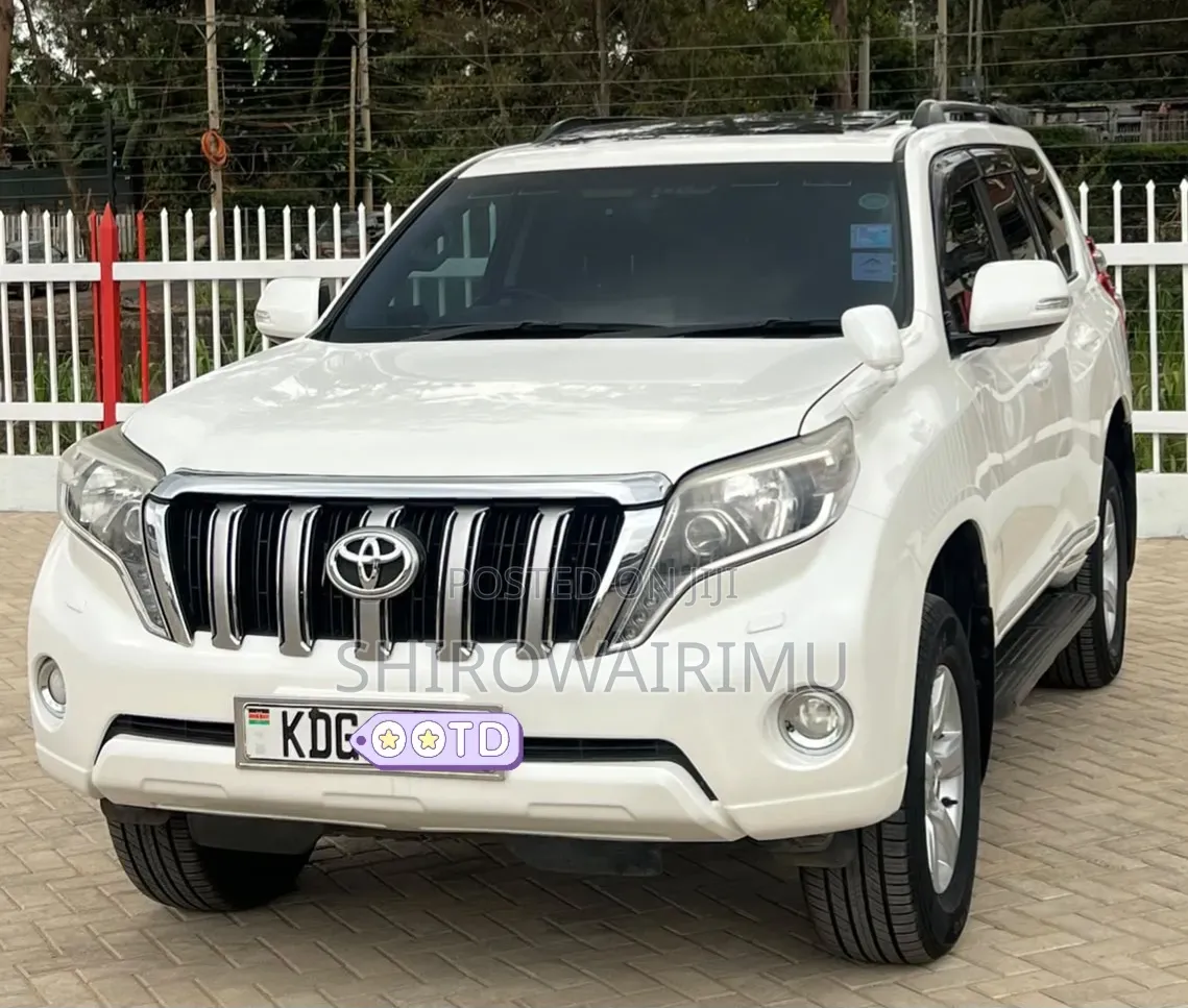 Toyota Land Cruiser Prado 2014 Ivory