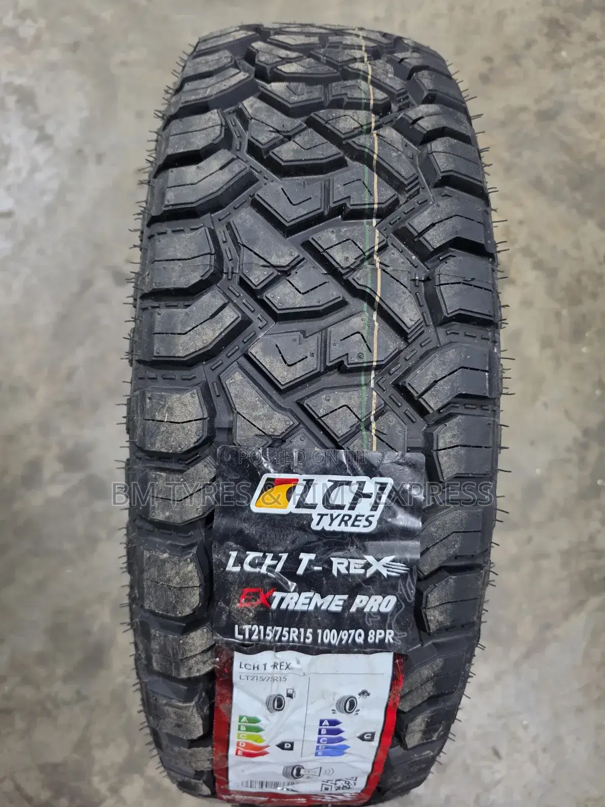 215 /75 R15 LCH Tires (Mud Terrain)