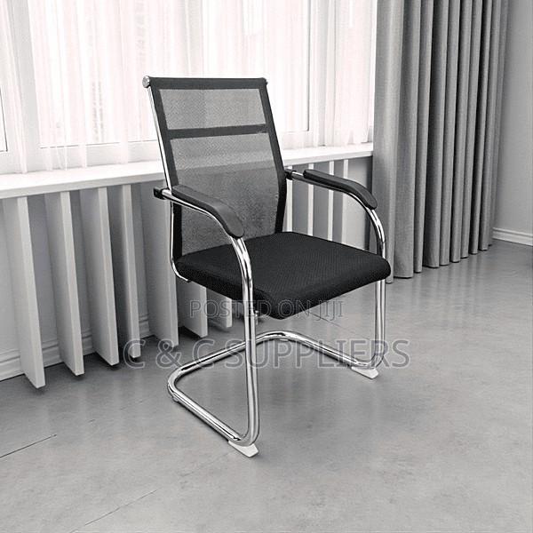 Mesh Conference Chair With Armrest