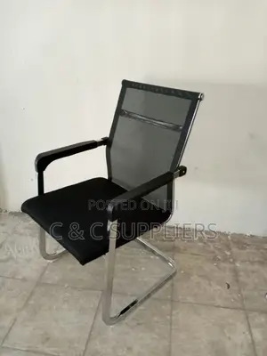 Mesh Conference Chair With Armrest