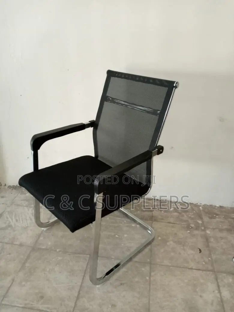 Mesh Conference Chair With Armrest