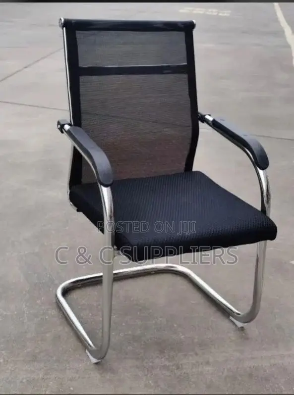 Mesh Conference Chair With Armrest