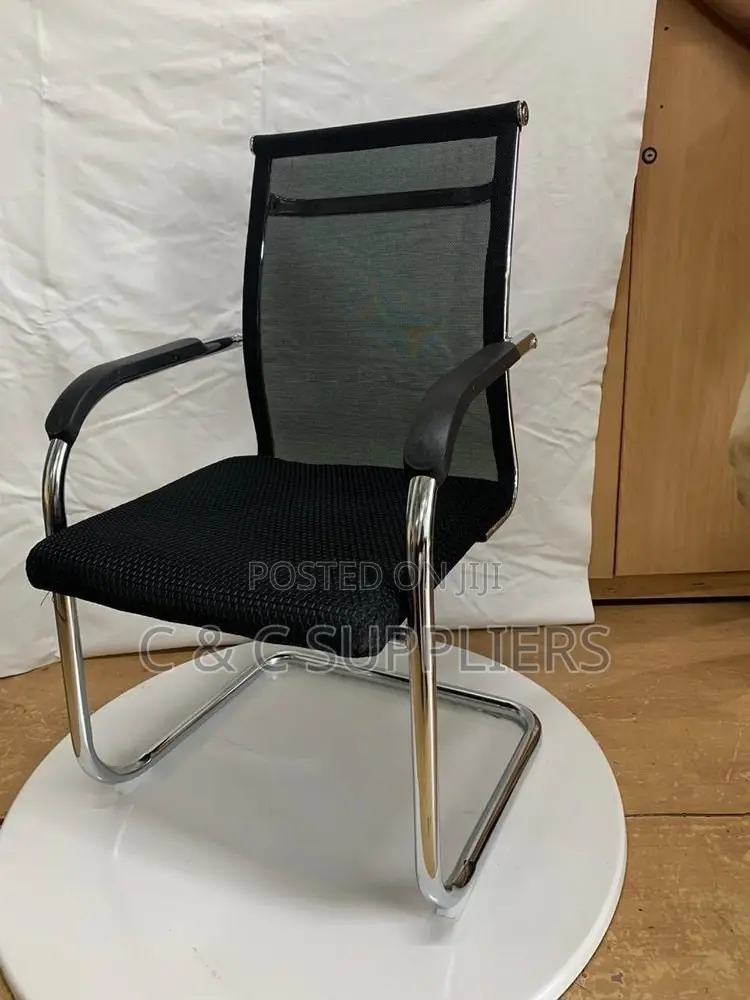 Mesh Conference Chair With Armrest