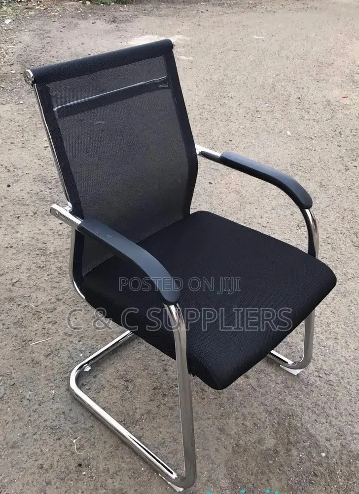 Mesh Conference Chair With Armrest
