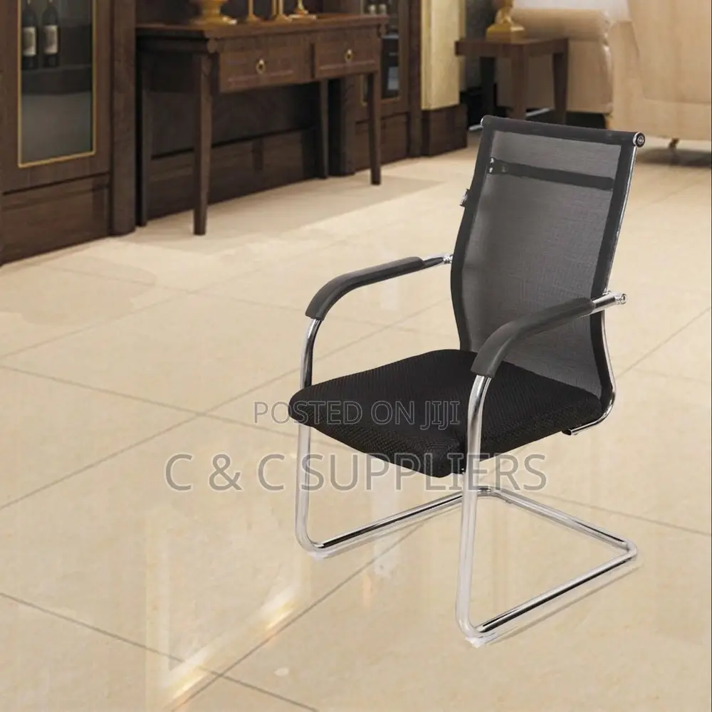 Mesh Conference Chair With Armrest