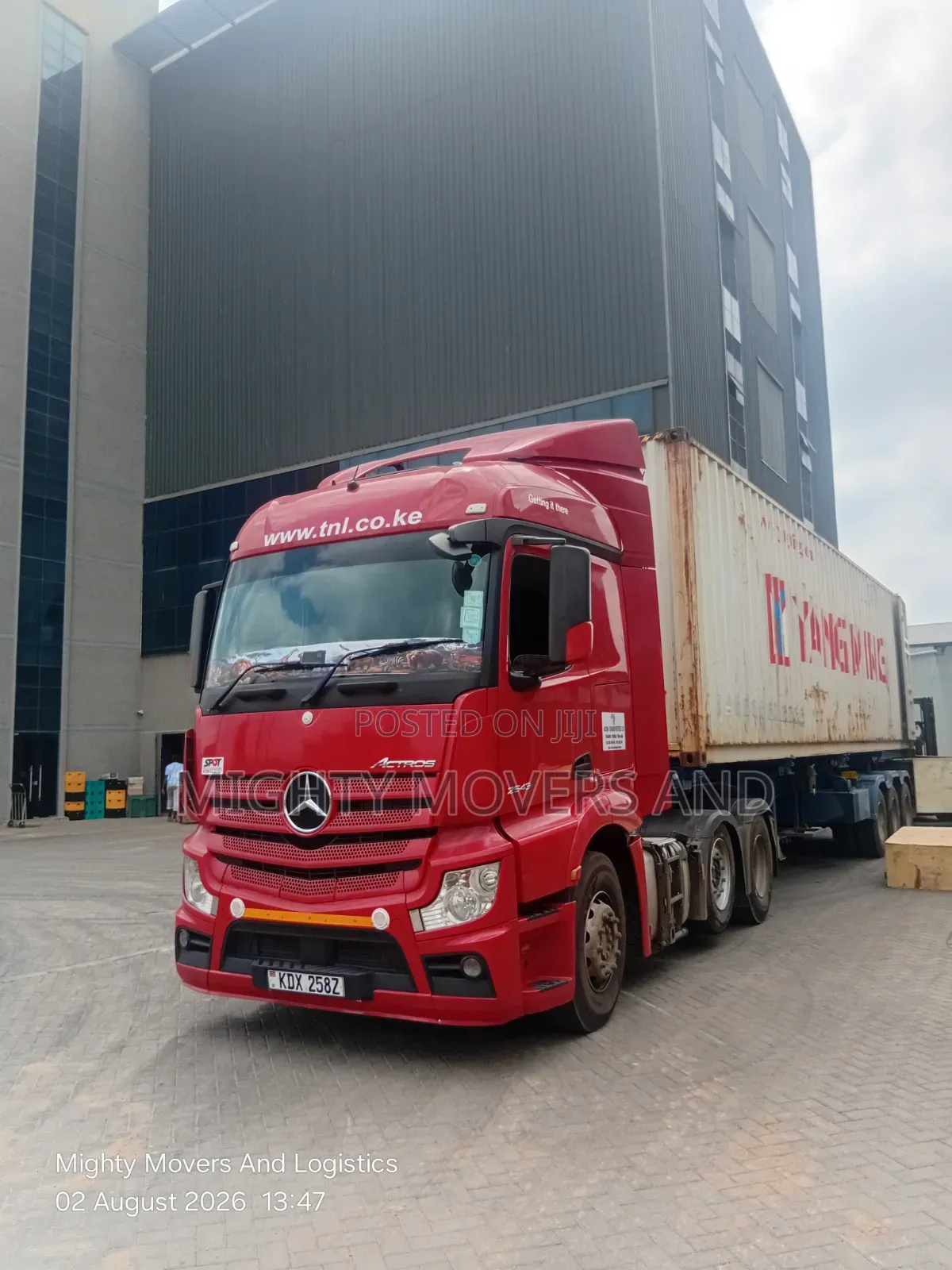 Trailer. Transportation Accessible for Delivery of Goods